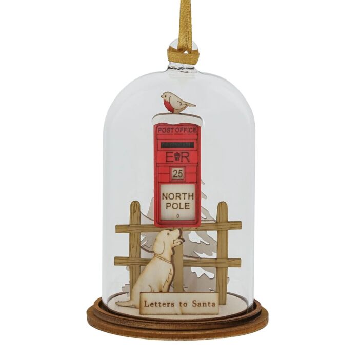 Kloche Letter to Santa Hanging Ornament